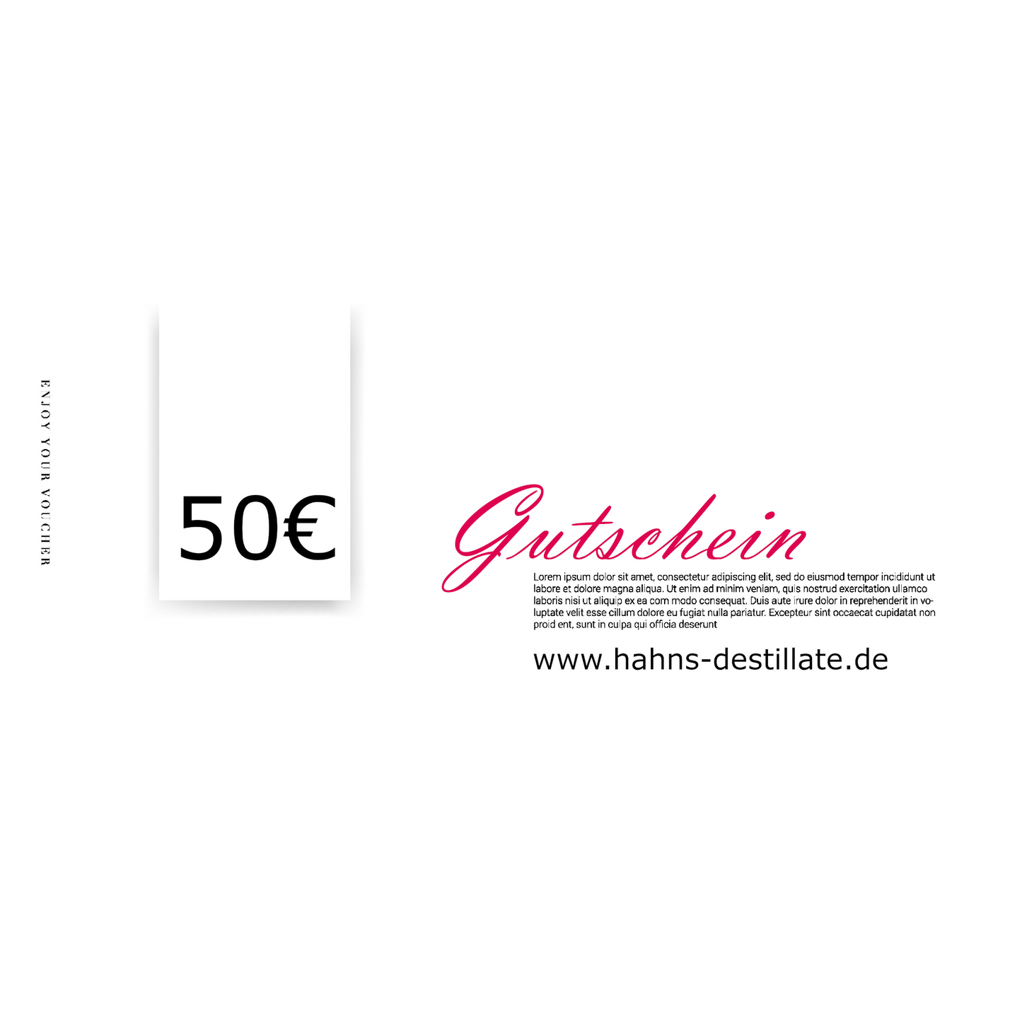 HAHNs Geschenkgutschein